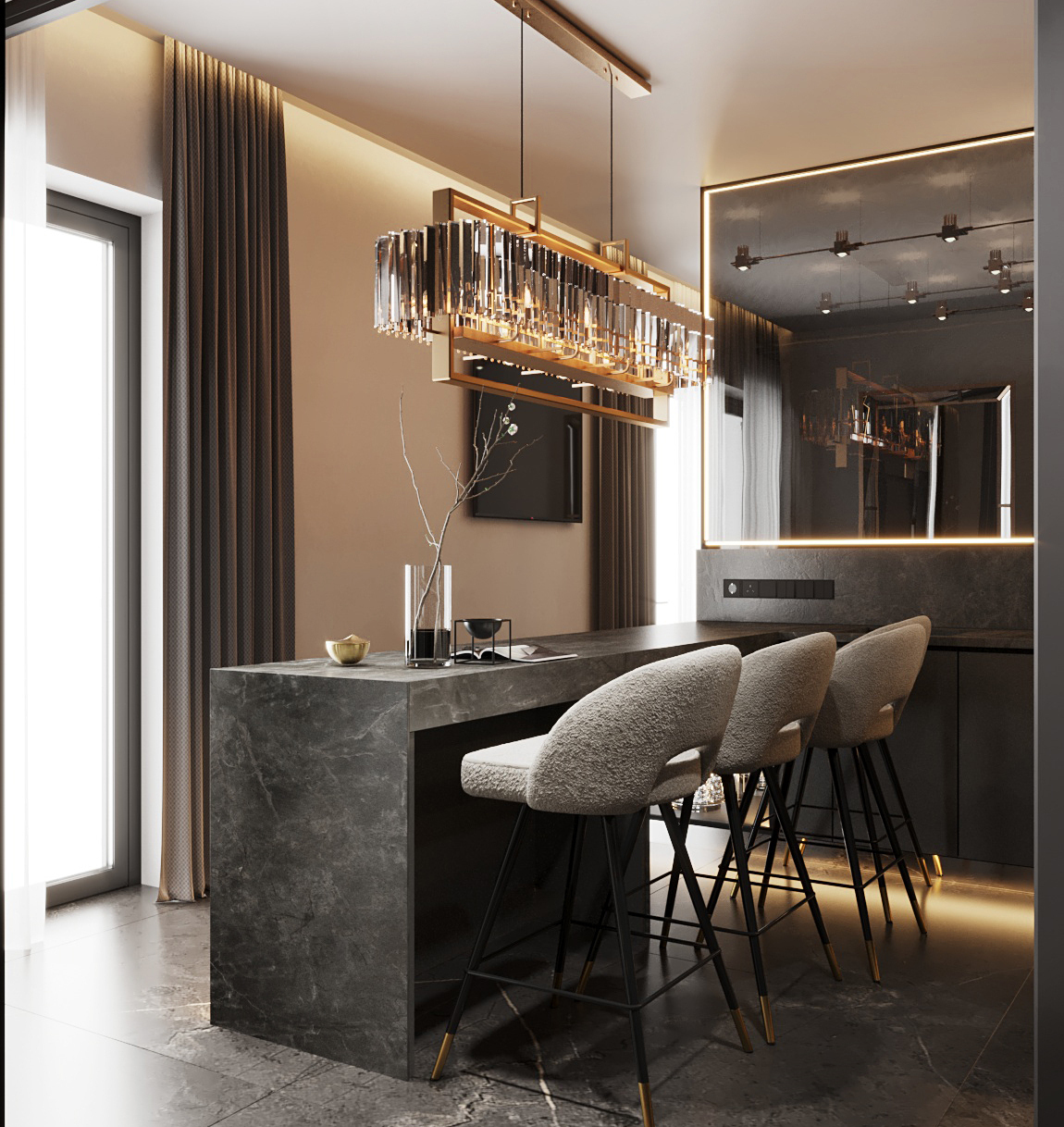 Индивидуальный дизайн квартир под ключ. Авторский стиль, продуманная планировка, сопровождение проекта.