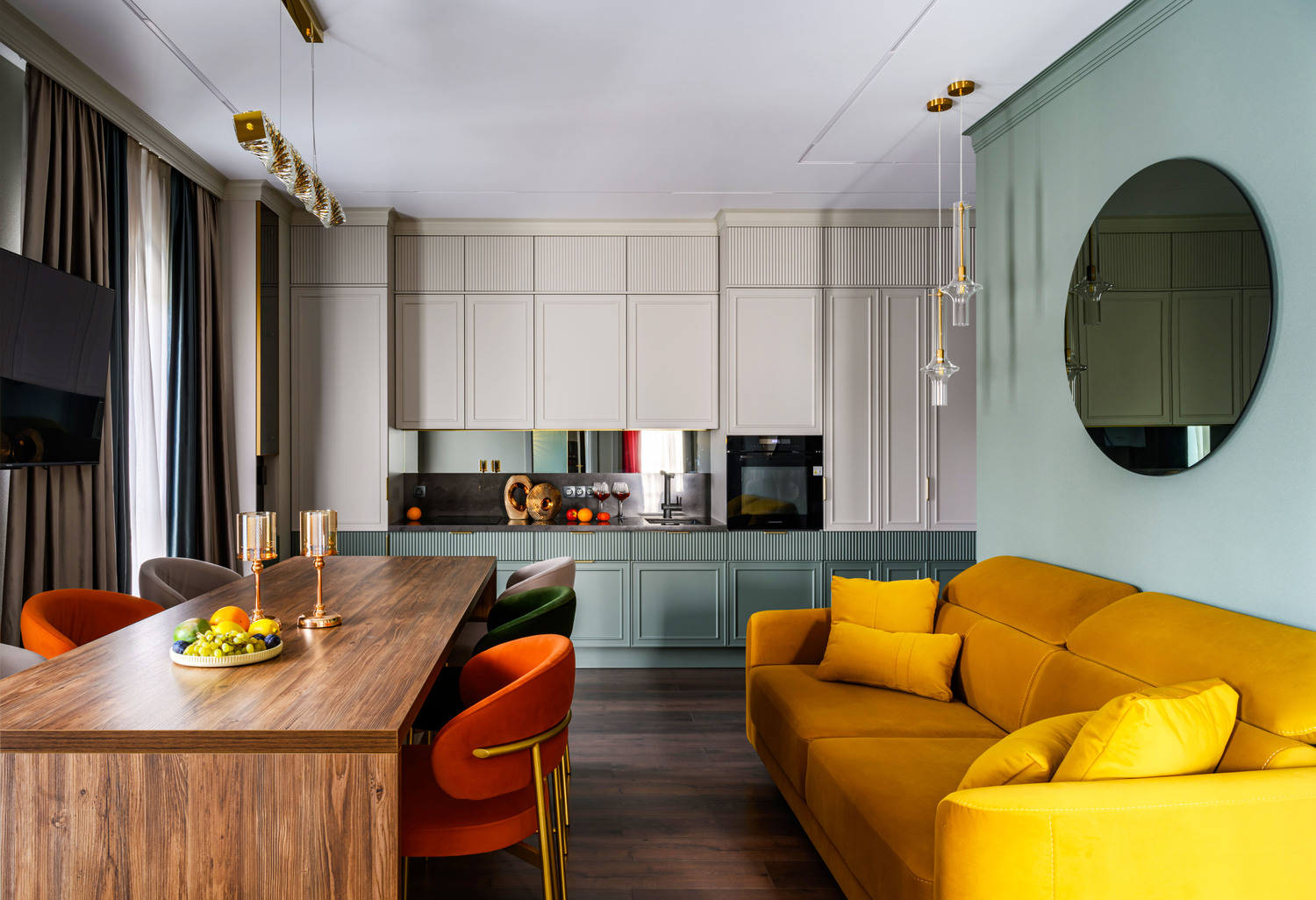 "Evening under the olives"